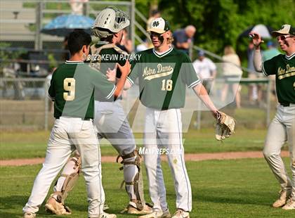 Thumbnail 3 in Wilton @ Notre Dame, WH (CIAC Class L 1st Round) photogallery.