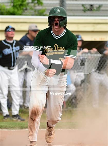 Thumbnail 3 in Wilton @ Notre Dame, WH (CIAC Class L 1st Round) photogallery.