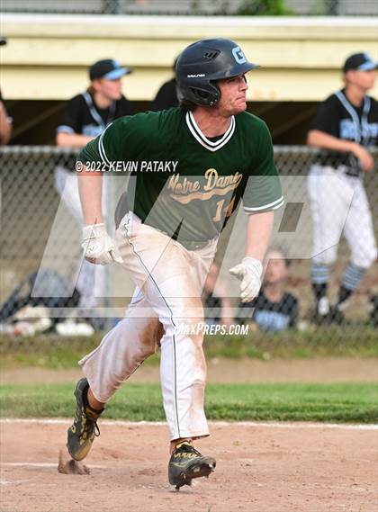 Thumbnail 3 in Wilton @ Notre Dame, WH (CIAC Class L 1st Round) photogallery.