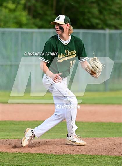Thumbnail 2 in Wilton @ Notre Dame, WH (CIAC Class L 1st Round) photogallery.