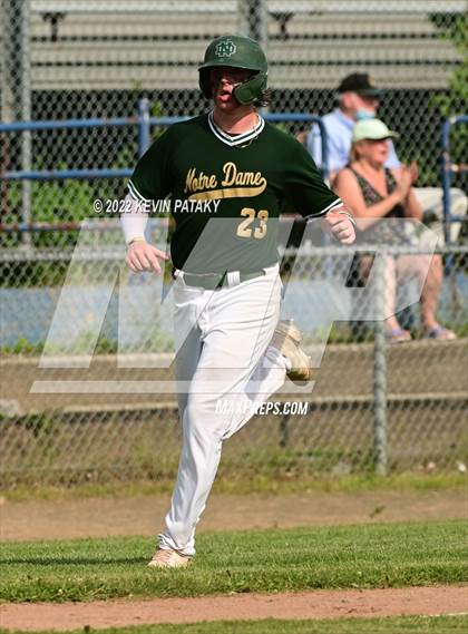 Thumbnail 3 in Wilton @ Notre Dame, WH (CIAC Class L 1st Round) photogallery.