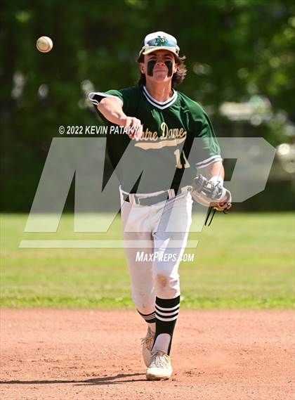 Thumbnail 1 in Wilton @ Notre Dame, WH (CIAC Class L 1st Round) photogallery.