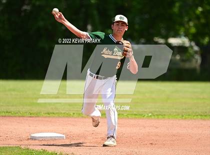 Thumbnail 3 in Wilton @ Notre Dame, WH (CIAC Class L 1st Round) photogallery.