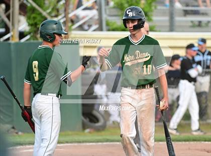 Thumbnail 3 in Wilton @ Notre Dame, WH (CIAC Class L 1st Round) photogallery.