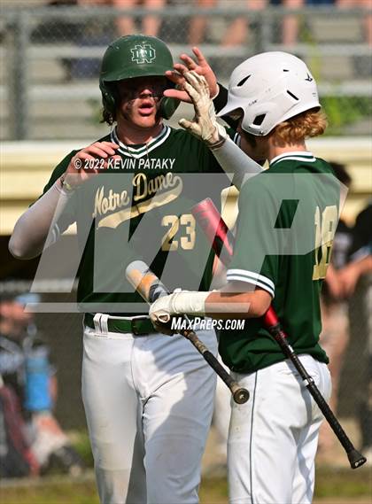Thumbnail 1 in Wilton @ Notre Dame, WH (CIAC Class L 1st Round) photogallery.