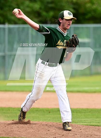Thumbnail 3 in Wilton @ Notre Dame, WH (CIAC Class L 1st Round) photogallery.
