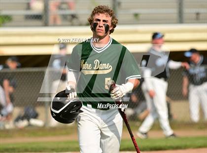 Thumbnail 3 in Wilton @ Notre Dame, WH (CIAC Class L 1st Round) photogallery.