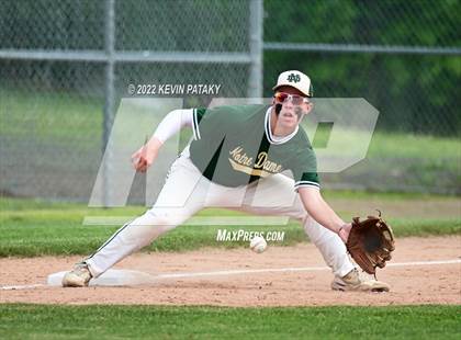 Thumbnail 2 in Wilton @ Notre Dame, WH (CIAC Class L 1st Round) photogallery.