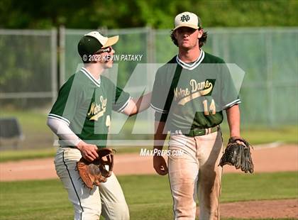 Thumbnail 2 in Wilton @ Notre Dame, WH (CIAC Class L 1st Round) photogallery.