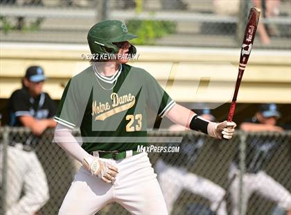 Thumbnail 2 in Wilton @ Notre Dame, WH (CIAC Class L 1st Round) photogallery.
