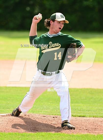 Thumbnail 3 in Wilton @ Notre Dame, WH (CIAC Class L 1st Round) photogallery.