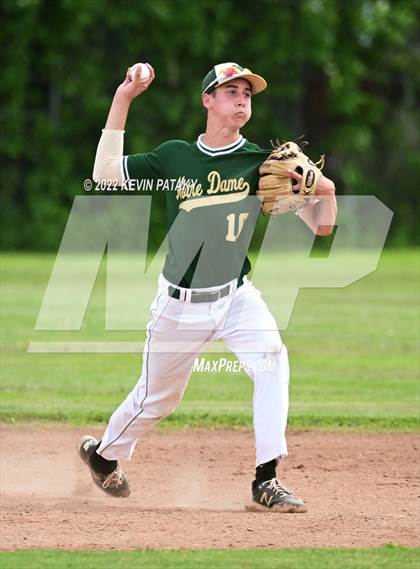 Thumbnail 3 in Wilton @ Notre Dame, WH (CIAC Class L 1st Round) photogallery.
