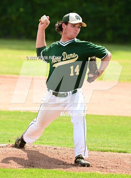 Thumbnail 3 in Wilton @ Notre Dame, WH (CIAC Class L 1st Round) photogallery.