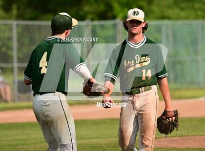 Thumbnail 3 in Wilton @ Notre Dame, WH (CIAC Class L 1st Round) photogallery.