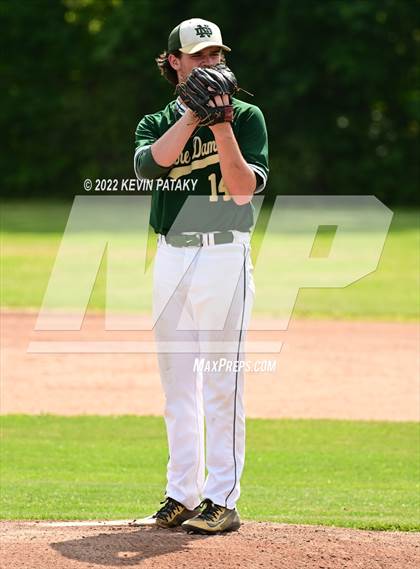 Thumbnail 2 in Wilton @ Notre Dame, WH (CIAC Class L 1st Round) photogallery.