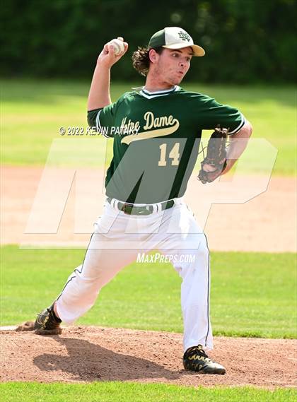 Thumbnail 2 in Wilton @ Notre Dame, WH (CIAC Class L 1st Round) photogallery.