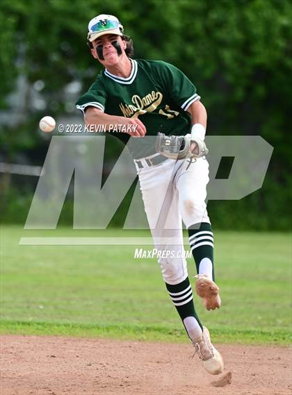 Thumbnail 2 in Wilton @ Notre Dame, WH (CIAC Class L 1st Round) photogallery.