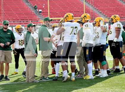 Thumbnail 2 in Bishop Manogue vs Bishop Gorman (NIAA 4A Final) photogallery.