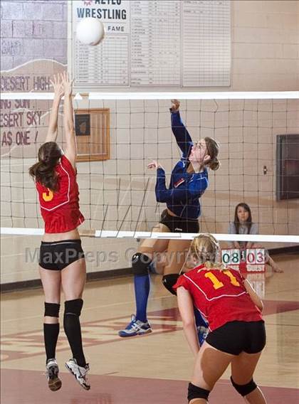 Thumbnail 3 in Palm Desert vs Indio (Palm Desert Varsity Tournament) photogallery.