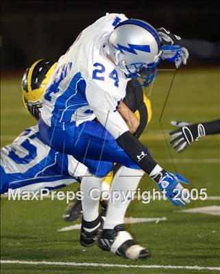 Thumbnail 1 in Rocklin vs Del Oro (D2 Section Final) photogallery.