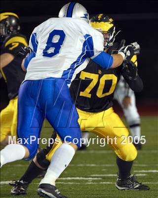Thumbnail 2 in Rocklin vs Del Oro (D2 Section Final) photogallery.