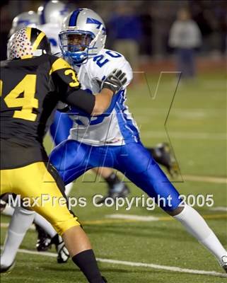 Thumbnail 1 in Rocklin vs Del Oro (D2 Section Final) photogallery.