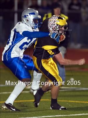 Thumbnail 2 in Rocklin vs Del Oro (D2 Section Final) photogallery.