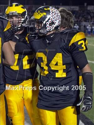 Thumbnail 2 in Rocklin vs Del Oro (D2 Section Final) photogallery.