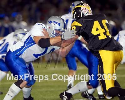 Thumbnail 2 in Rocklin vs Del Oro (D2 Section Final) photogallery.
