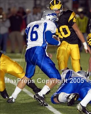 Thumbnail 3 in Rocklin vs Del Oro (D2 Section Final) photogallery.
