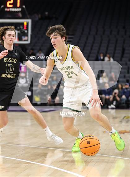 Thumbnail 2 in St. John Bosco @ San Ramon Valley (CIF State Division 1 Final) photogallery.