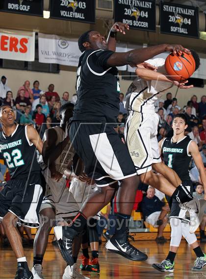 Thumbnail 2 in Neumann-Goretti vs. Providence (City of Palms Classic) photogallery.