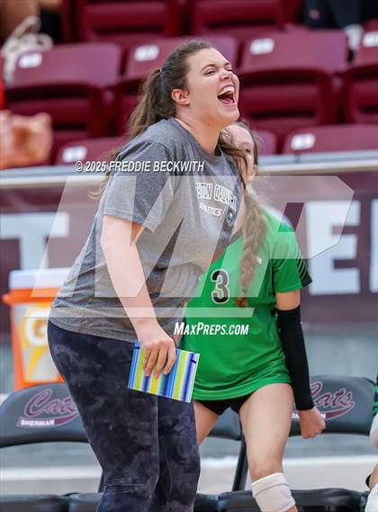Thumbnail 3 in Blue Ridge vs Calvary Academy (Hwy 75 Volleyfest) photogallery.