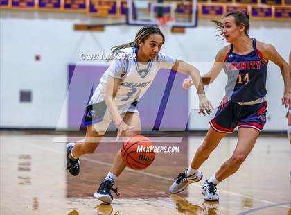 Thumbnail 3 in Shelton vs. Trinity Christian (TAPPS 4A Regional Playoff) photogallery.