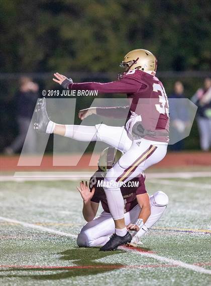 Thumbnail 1 in Indianapolis Bishop Chatard vs Brebeuf Jesuit Preparatory (IHSAA 3A Sectional 1st Round) photogallery.