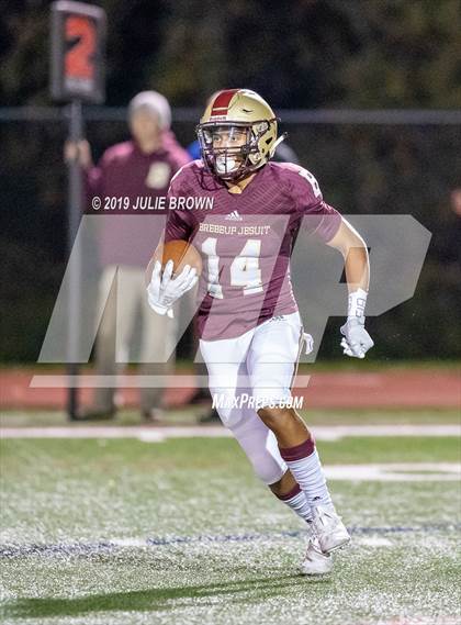 Thumbnail 2 in Indianapolis Bishop Chatard vs Brebeuf Jesuit Preparatory (IHSAA 3A Sectional 1st Round) photogallery.