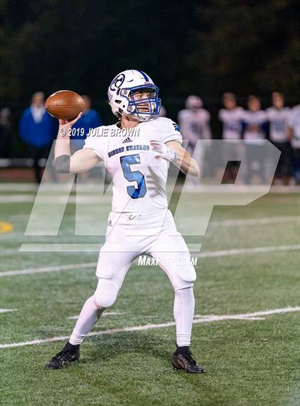 Thumbnail 2 in Indianapolis Bishop Chatard vs Brebeuf Jesuit Preparatory (IHSAA 3A Sectional 1st Round) photogallery.