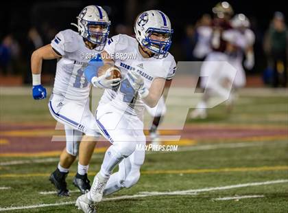 Thumbnail 1 in Indianapolis Bishop Chatard vs Brebeuf Jesuit Preparatory (IHSAA 3A Sectional 1st Round) photogallery.