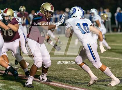 Thumbnail 3 in Indianapolis Bishop Chatard vs Brebeuf Jesuit Preparatory (IHSAA 3A Sectional 1st Round) photogallery.