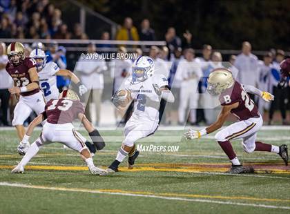 Thumbnail 2 in Indianapolis Bishop Chatard vs Brebeuf Jesuit Preparatory (IHSAA 3A Sectional 1st Round) photogallery.