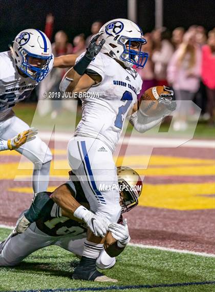 Thumbnail 3 in Indianapolis Bishop Chatard vs Brebeuf Jesuit Preparatory (IHSAA 3A Sectional 1st Round) photogallery.