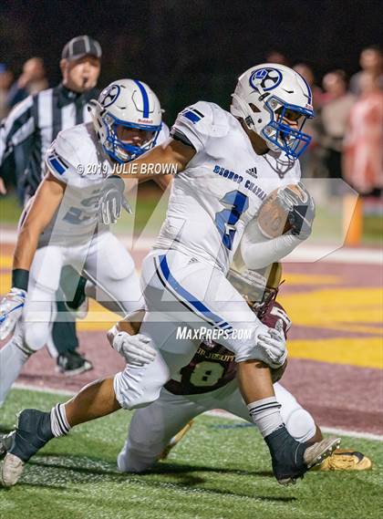 Thumbnail 1 in Indianapolis Bishop Chatard vs Brebeuf Jesuit Preparatory (IHSAA 3A Sectional 1st Round) photogallery.