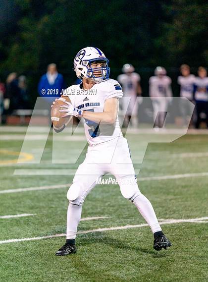 Thumbnail 1 in Indianapolis Bishop Chatard vs Brebeuf Jesuit Preparatory (IHSAA 3A Sectional 1st Round) photogallery.