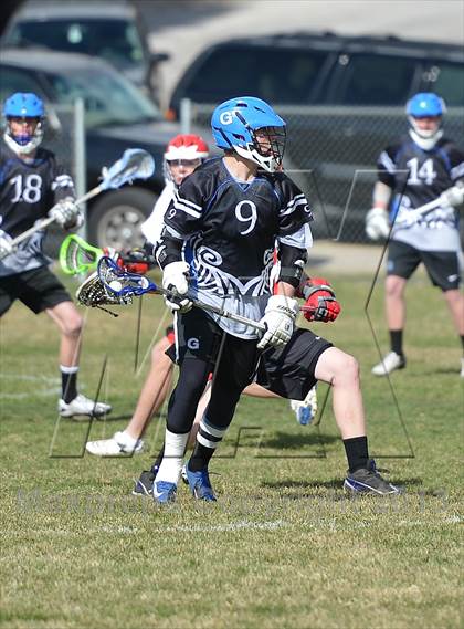 Thumbnail 1 in Pleasant Grove Vikings @ Weber Warriors Lacrosse photogallery.