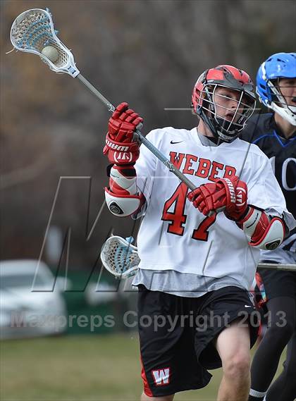 Thumbnail 2 in Pleasant Grove Vikings @ Weber Warriors Lacrosse photogallery.