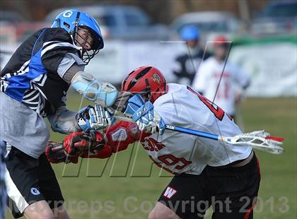 Thumbnail 1 in Pleasant Grove Vikings @ Weber Warriors Lacrosse photogallery.