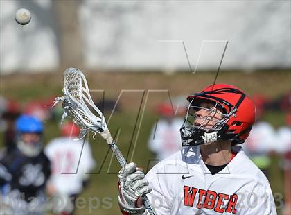 Thumbnail 3 in Pleasant Grove Vikings @ Weber Warriors Lacrosse photogallery.