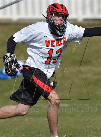 Thumbnail 3 in Pleasant Grove Vikings @ Weber Warriors Lacrosse photogallery.