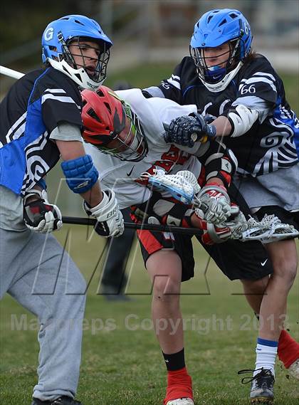 Thumbnail 3 in Pleasant Grove Vikings @ Weber Warriors Lacrosse photogallery.