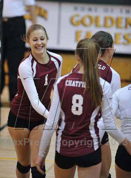 Thumbnail 1 in Chatfield vs. Palmer (CHSAA 5A Region 5) photogallery.
